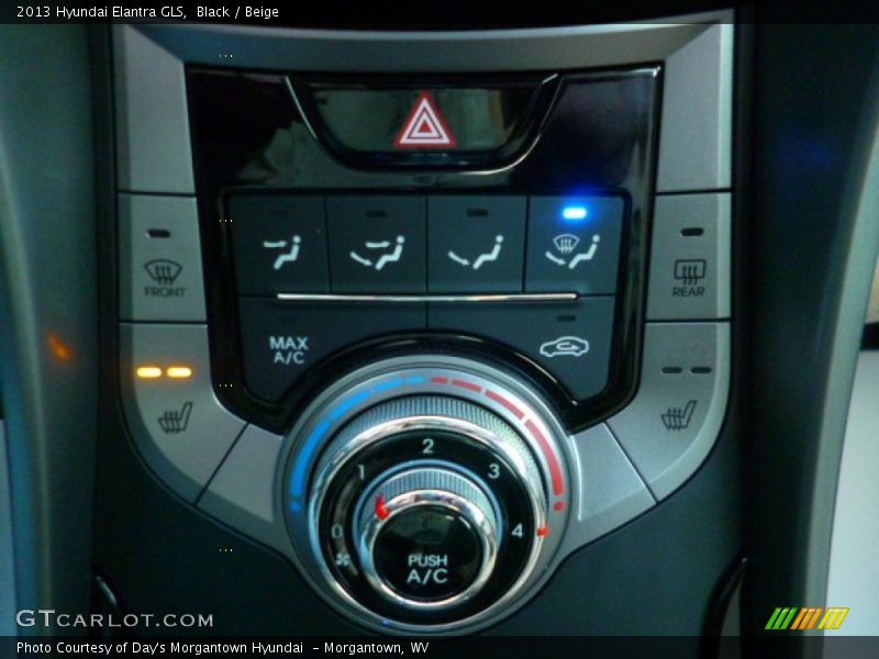 Black / Beige 2013 Hyundai Elantra GLS