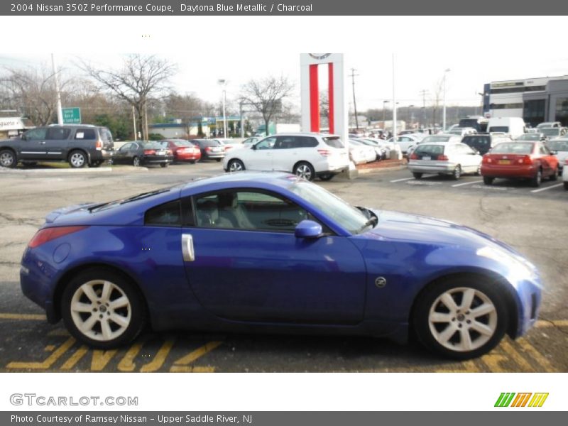 Daytona Blue Metallic / Charcoal 2004 Nissan 350Z Performance Coupe