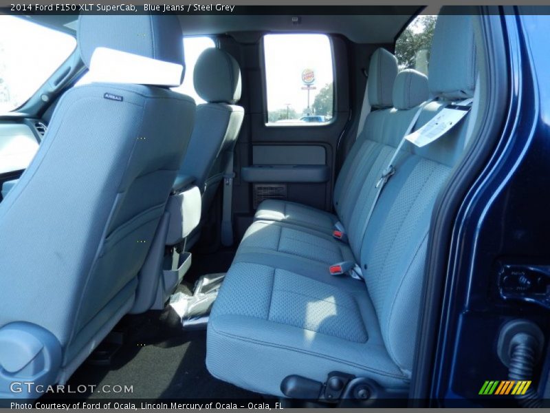 Blue Jeans / Steel Grey 2014 Ford F150 XLT SuperCab