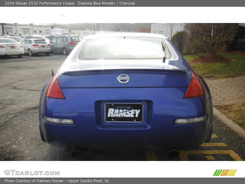 Daytona Blue Metallic / Charcoal 2004 Nissan 350Z Performance Coupe