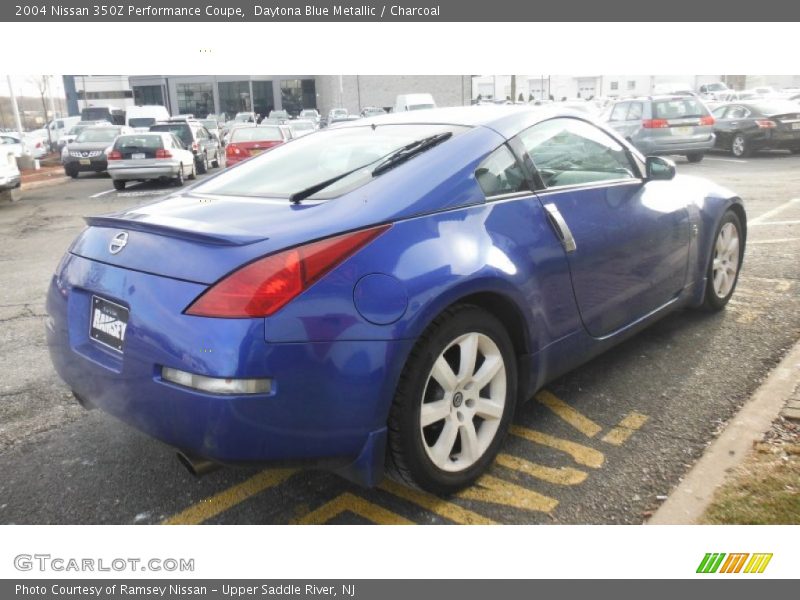 Daytona Blue Metallic / Charcoal 2004 Nissan 350Z Performance Coupe