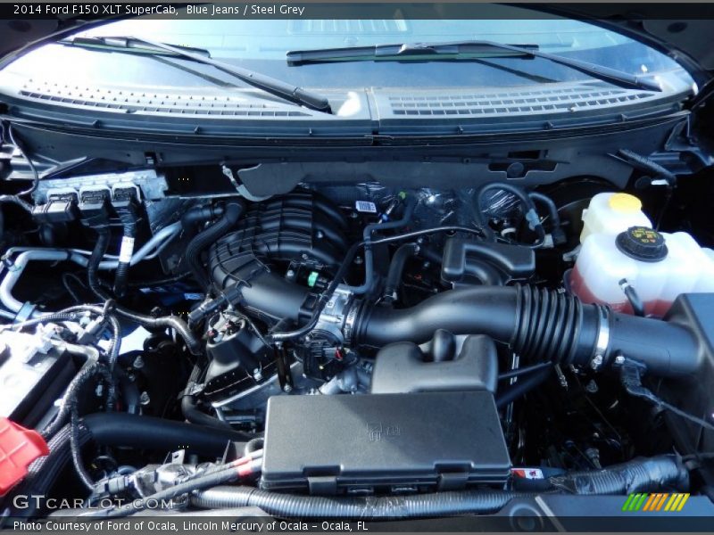  2014 F150 XLT SuperCab Engine - 3.7 Liter Flex-Fuel DOHC 24-Valve Ti-VCT V6