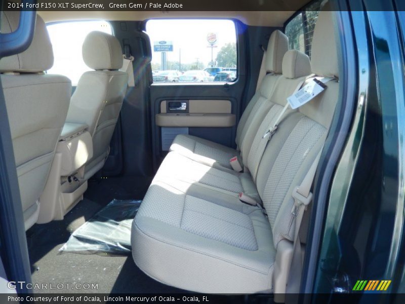Green Gem / Pale Adobe 2014 Ford F150 XLT SuperCrew