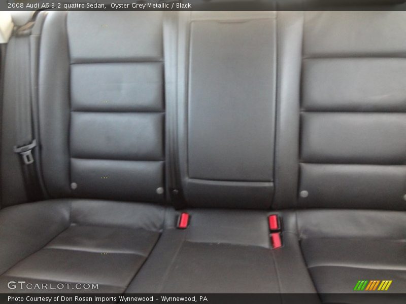Oyster Grey Metallic / Black 2008 Audi A6 3.2 quattro Sedan