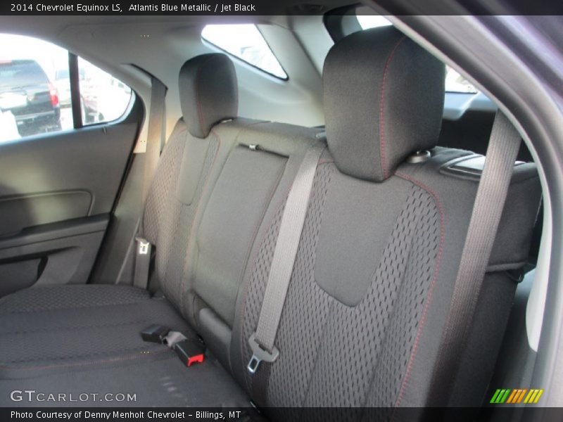 Atlantis Blue Metallic / Jet Black 2014 Chevrolet Equinox LS