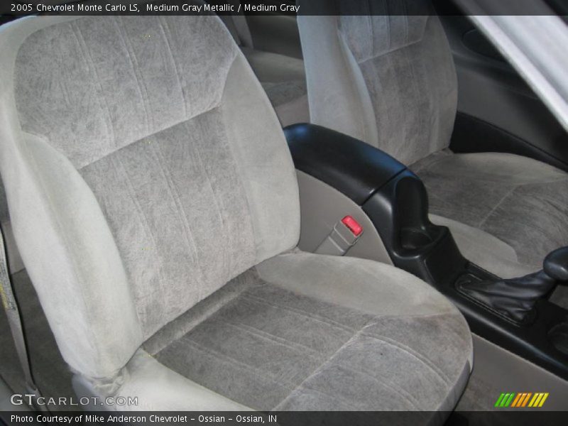 Medium Gray Metallic / Medium Gray 2005 Chevrolet Monte Carlo LS
