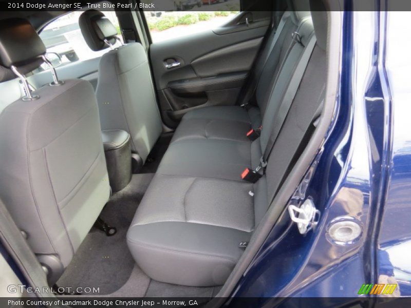 True Blue Pearl / Black 2014 Dodge Avenger SE