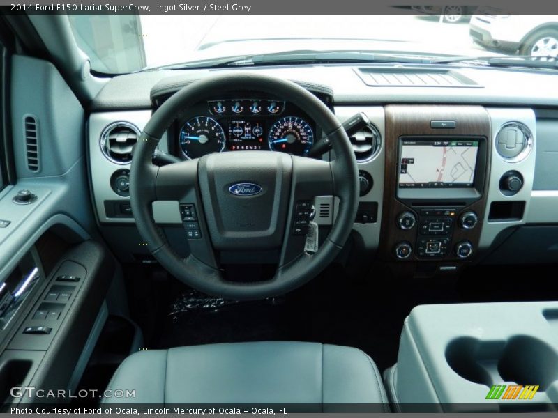 Dashboard of 2014 F150 Lariat SuperCrew