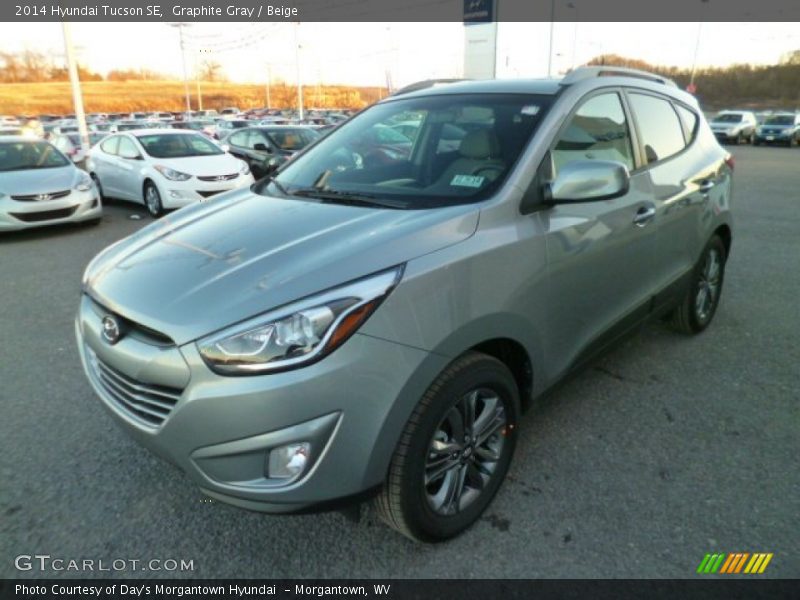 Graphite Gray / Beige 2014 Hyundai Tucson SE