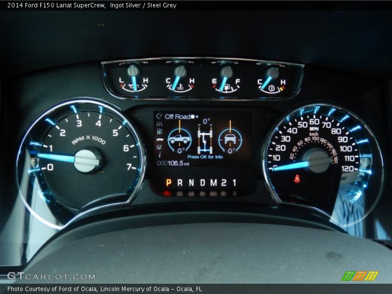  2014 F150 Lariat SuperCrew Lariat SuperCrew Gauges