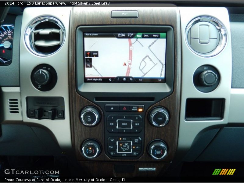 Controls of 2014 F150 Lariat SuperCrew