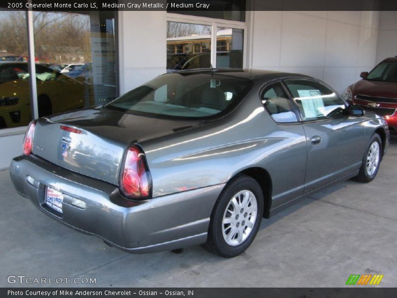 Medium Gray Metallic / Medium Gray 2005 Chevrolet Monte Carlo LS