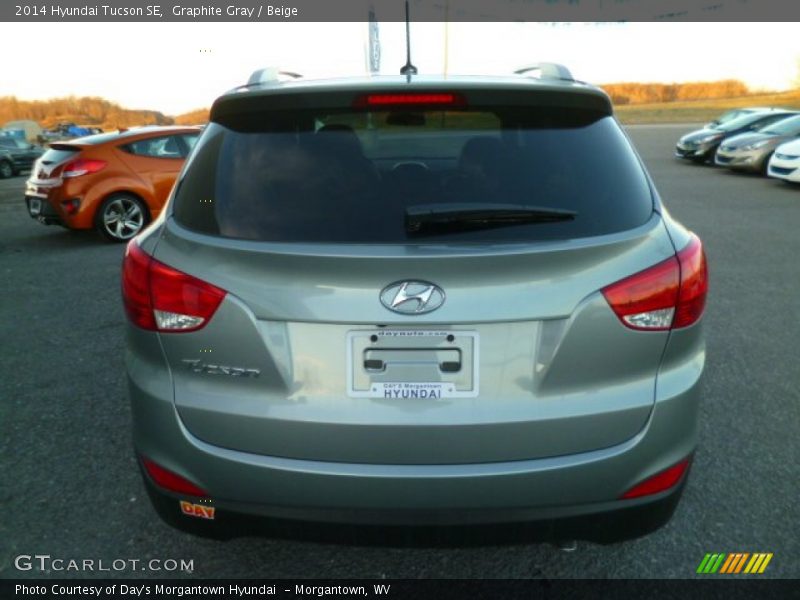 Graphite Gray / Beige 2014 Hyundai Tucson SE