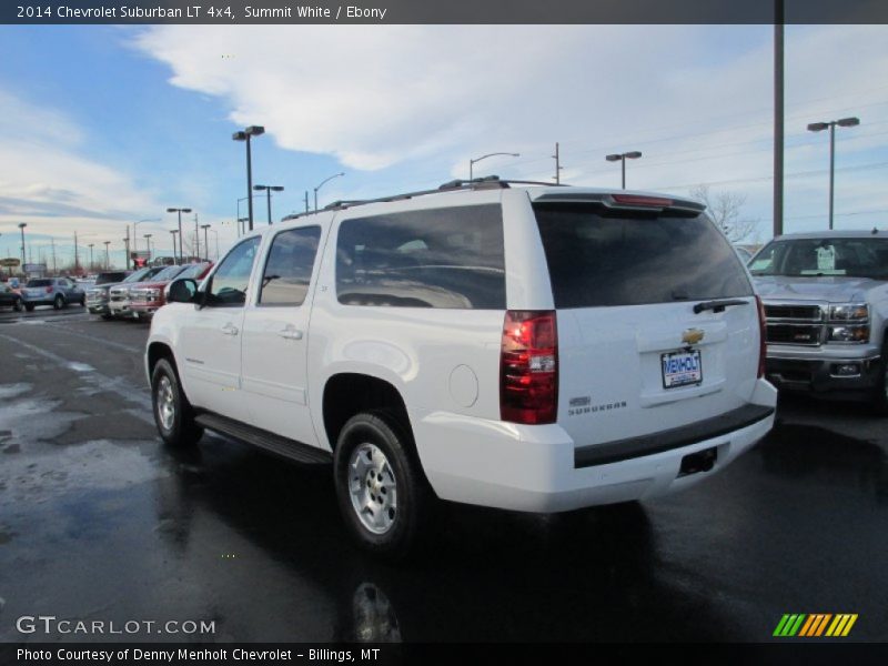 Summit White / Ebony 2014 Chevrolet Suburban LT 4x4
