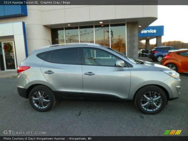 Graphite Gray / Beige 2014 Hyundai Tucson SE