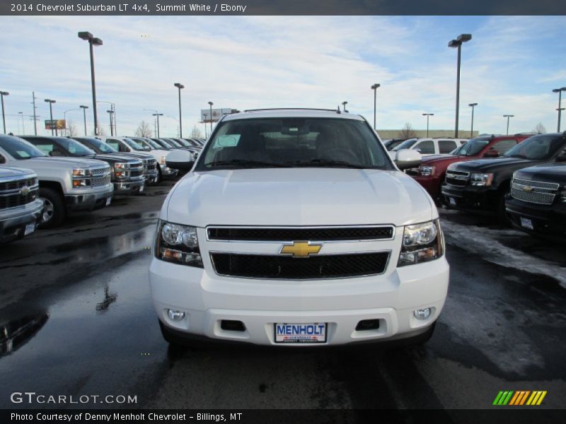 Summit White / Ebony 2014 Chevrolet Suburban LT 4x4
