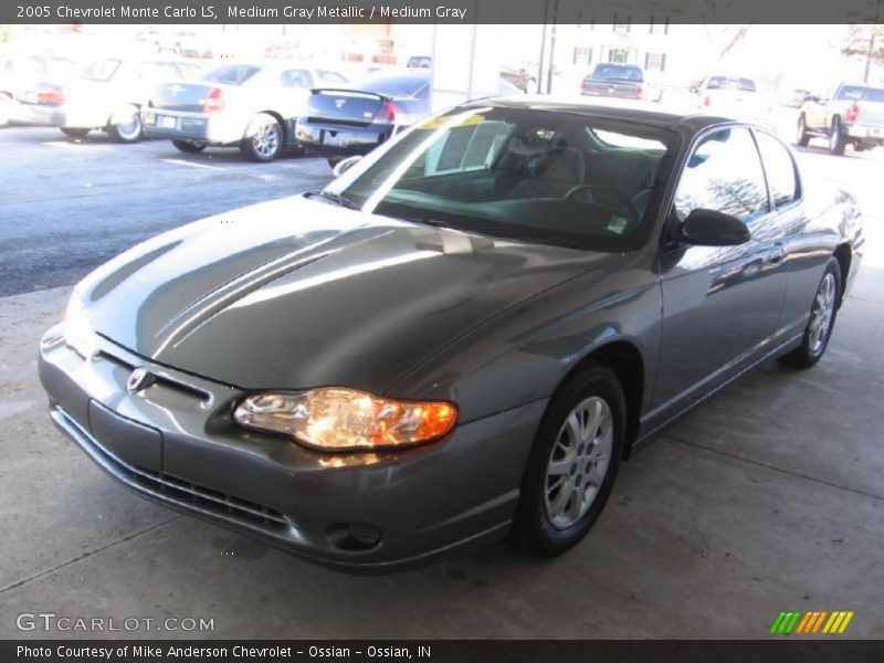 Medium Gray Metallic / Medium Gray 2005 Chevrolet Monte Carlo LS