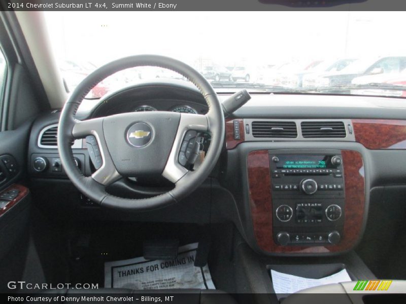 Summit White / Ebony 2014 Chevrolet Suburban LT 4x4