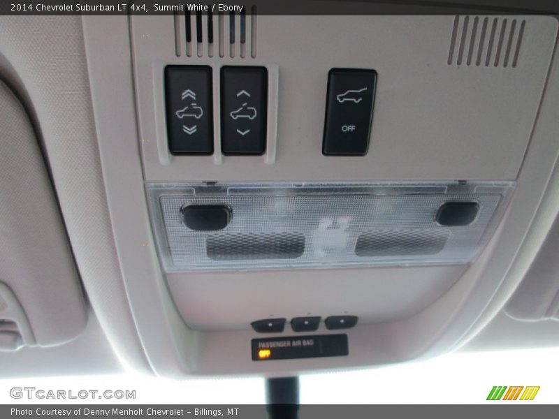 Summit White / Ebony 2014 Chevrolet Suburban LT 4x4