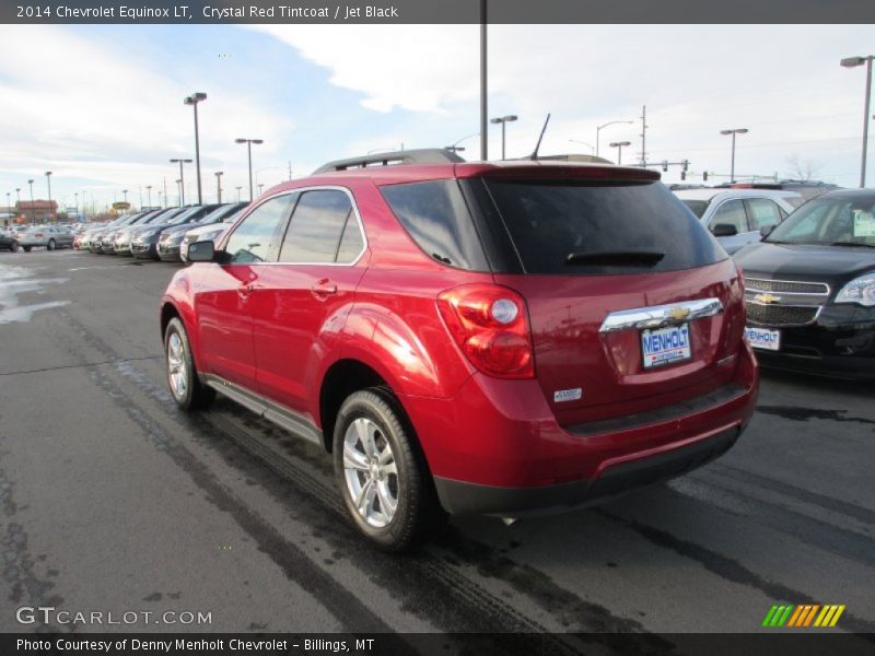Crystal Red Tintcoat / Jet Black 2014 Chevrolet Equinox LT