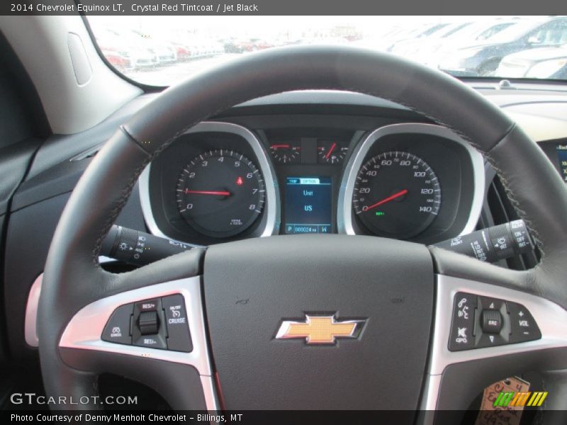 Crystal Red Tintcoat / Jet Black 2014 Chevrolet Equinox LT
