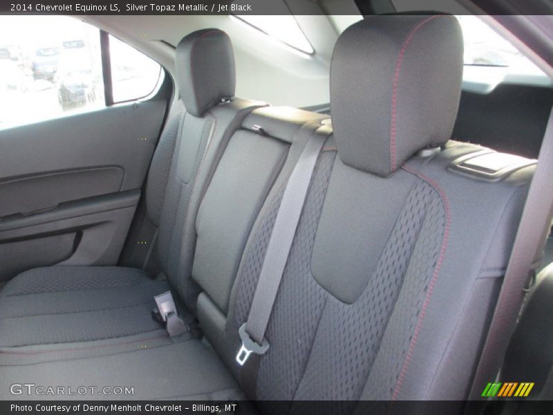 Silver Topaz Metallic / Jet Black 2014 Chevrolet Equinox LS