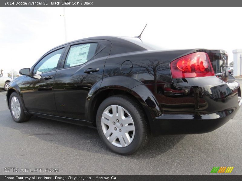 Black Clear Coat / Black 2014 Dodge Avenger SE