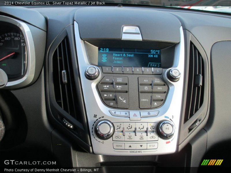 Silver Topaz Metallic / Jet Black 2014 Chevrolet Equinox LS