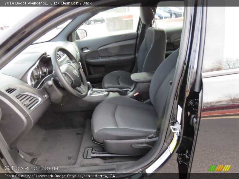 Black Clear Coat / Black 2014 Dodge Avenger SE
