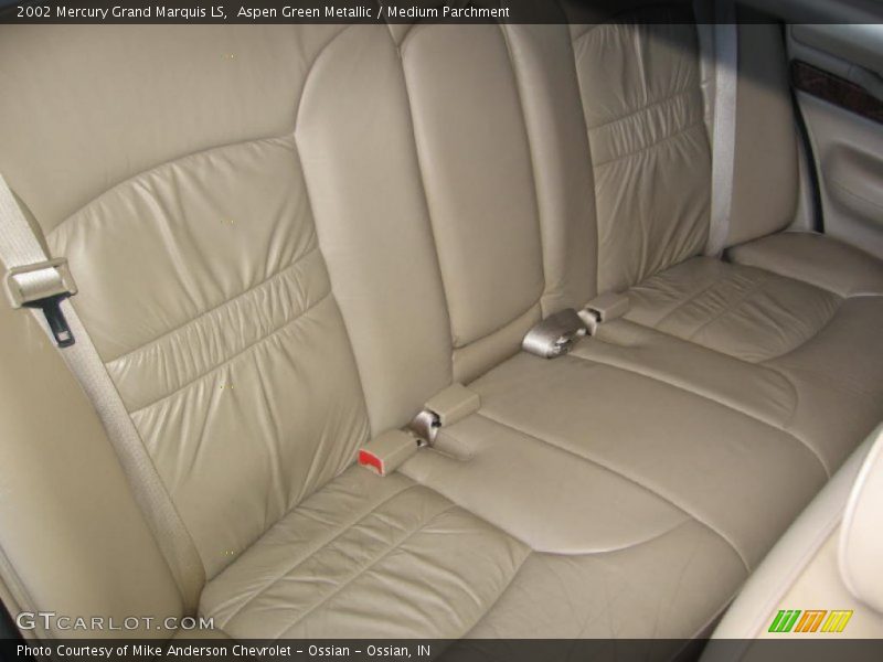 Aspen Green Metallic / Medium Parchment 2002 Mercury Grand Marquis LS