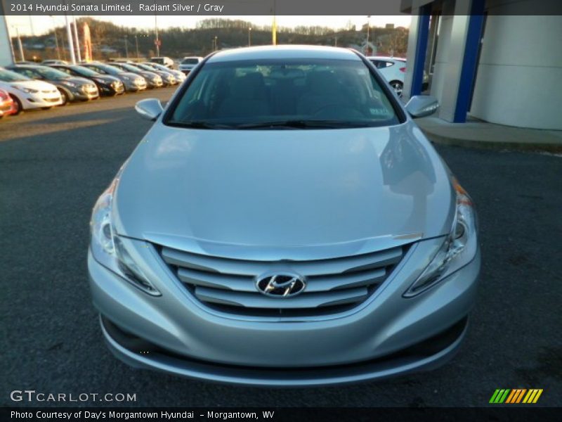 Radiant Silver / Gray 2014 Hyundai Sonata Limited