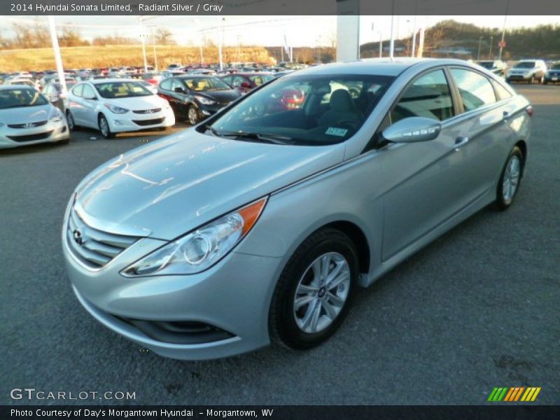 Radiant Silver / Gray 2014 Hyundai Sonata Limited
