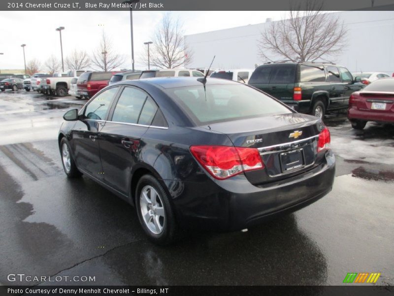 Blue Ray Metallic / Jet Black 2014 Chevrolet Cruze LT