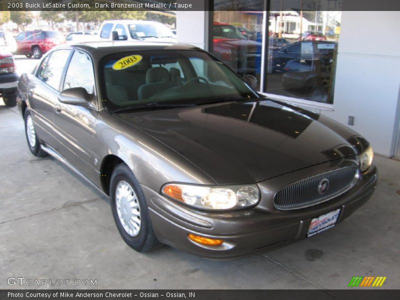 Dark Bronzemist Metallic / Taupe 2003 Buick LeSabre Custom