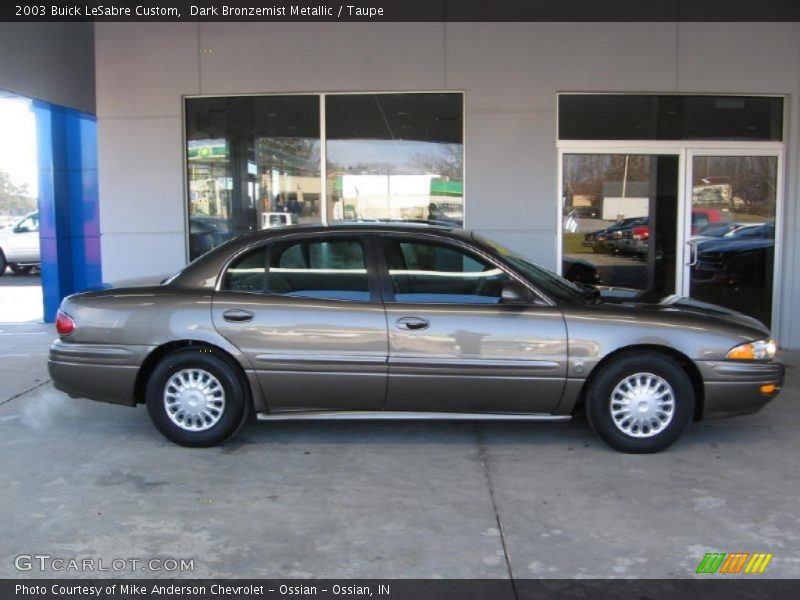 Dark Bronzemist Metallic / Taupe 2003 Buick LeSabre Custom