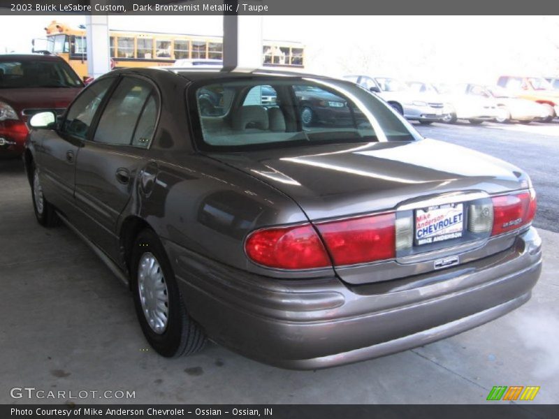 Dark Bronzemist Metallic / Taupe 2003 Buick LeSabre Custom