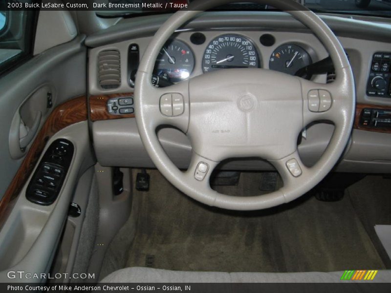 Dark Bronzemist Metallic / Taupe 2003 Buick LeSabre Custom