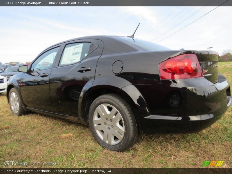 Black Clear Coat / Black 2014 Dodge Avenger SE