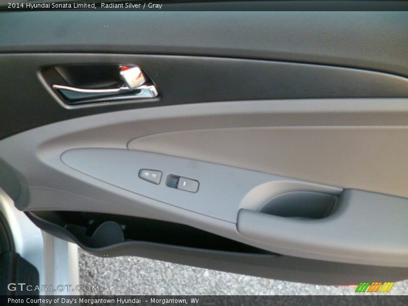 Radiant Silver / Gray 2014 Hyundai Sonata Limited