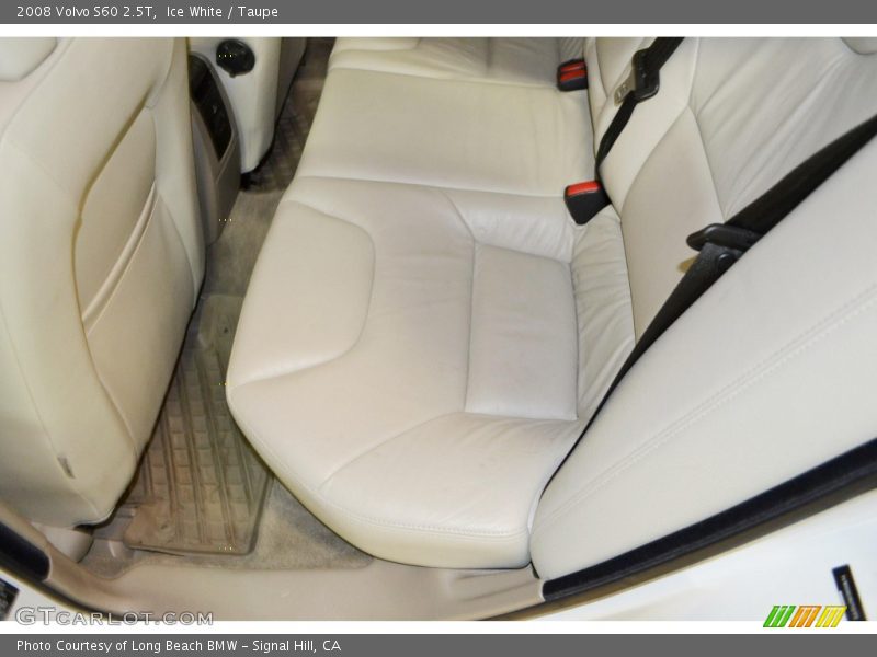 Ice White / Taupe 2008 Volvo S60 2.5T