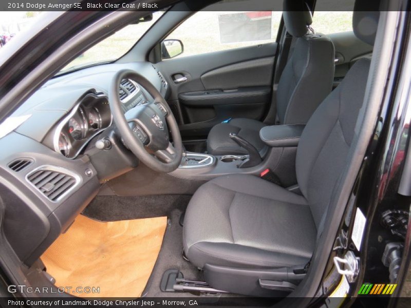 Black Clear Coat / Black 2014 Dodge Avenger SE