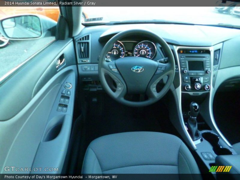 Radiant Silver / Gray 2014 Hyundai Sonata Limited