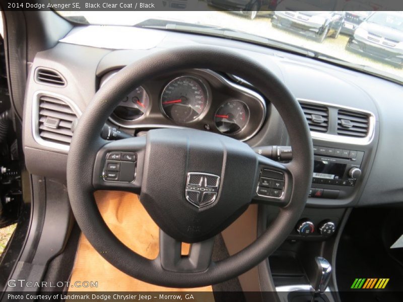 Black Clear Coat / Black 2014 Dodge Avenger SE