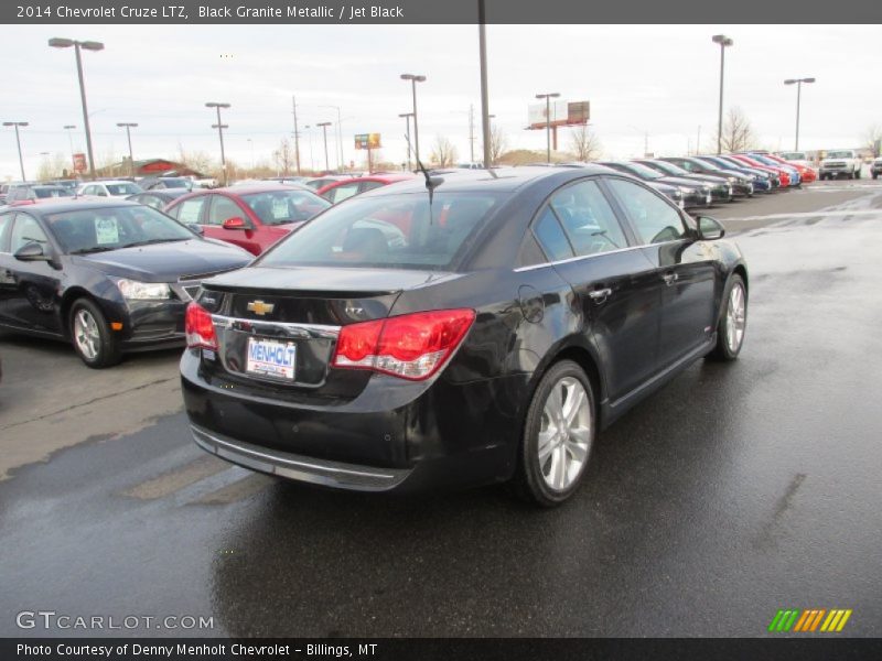 Black Granite Metallic / Jet Black 2014 Chevrolet Cruze LTZ