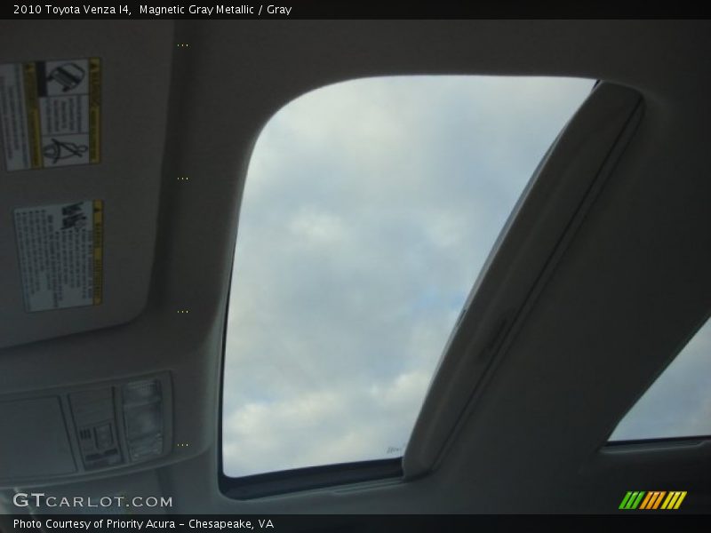 Magnetic Gray Metallic / Gray 2010 Toyota Venza I4