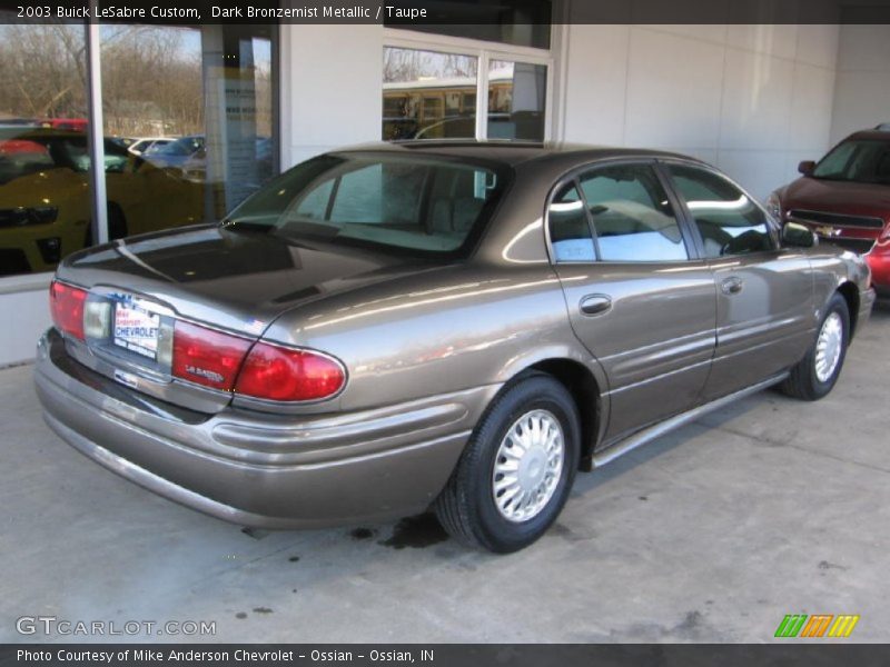 Dark Bronzemist Metallic / Taupe 2003 Buick LeSabre Custom