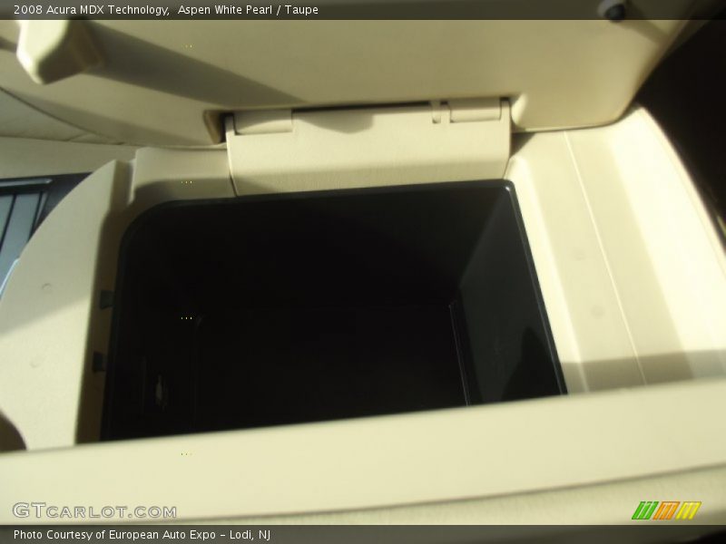 Aspen White Pearl / Taupe 2008 Acura MDX Technology
