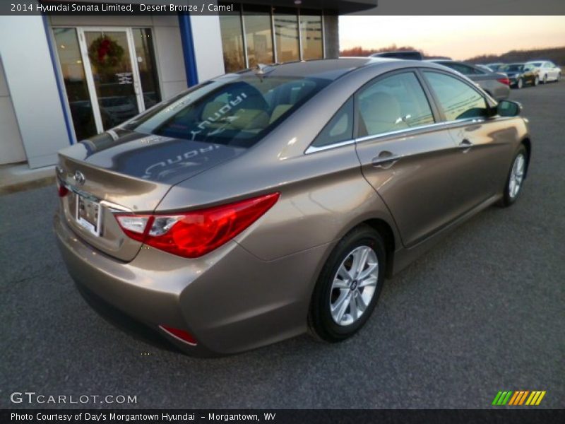 Desert Bronze / Camel 2014 Hyundai Sonata Limited