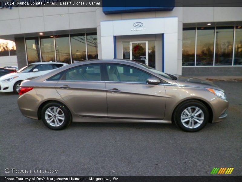 Desert Bronze / Camel 2014 Hyundai Sonata Limited