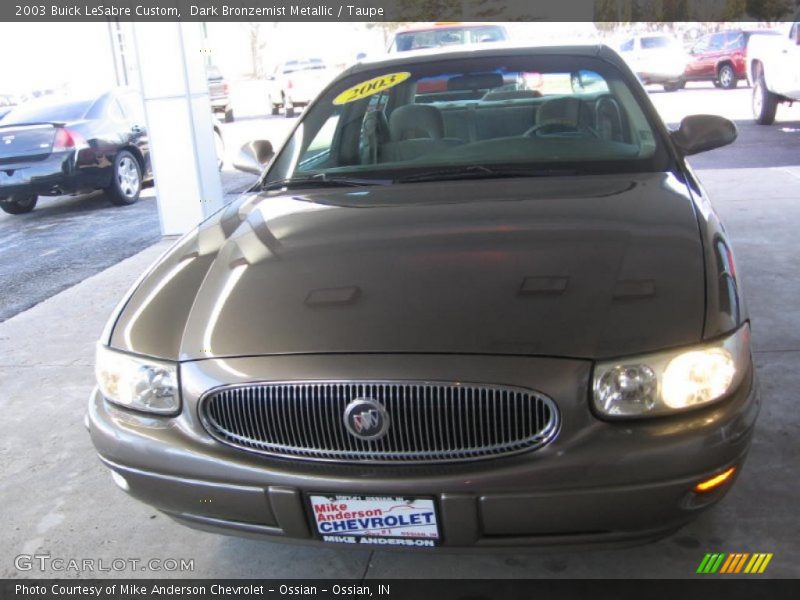Dark Bronzemist Metallic / Taupe 2003 Buick LeSabre Custom
